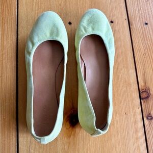 J. Crew Women's Light Green Ballet Flats